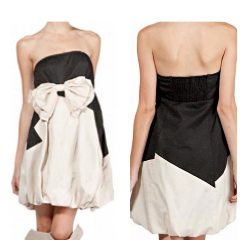 Oversized Bow Bubble Dress